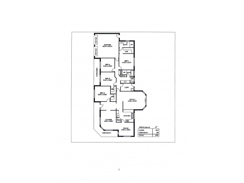 3 View Street, Freeling SA 5372 Floorplan