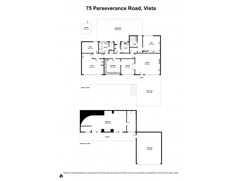 75 Perseverance Road, Vista SA 5091 Floorplan