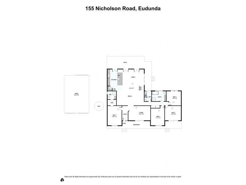 155 Nicholson Road, Eudunda SA 5374 Floorplan