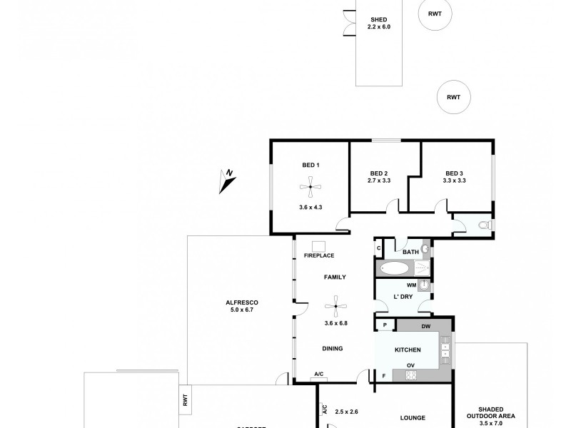 25 Barossa Valley Way, Tanunda SA 5352 Floorplan