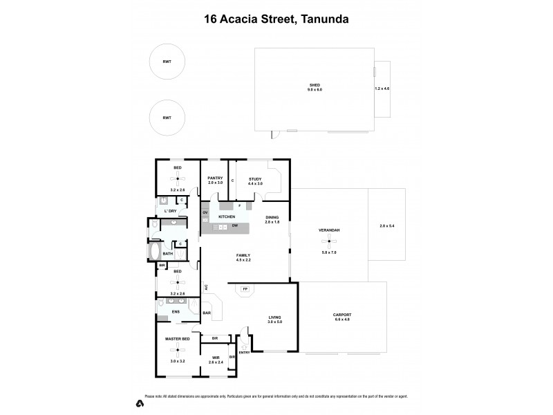 16 Acacia Street, Tanunda SA 5352 Floorplan