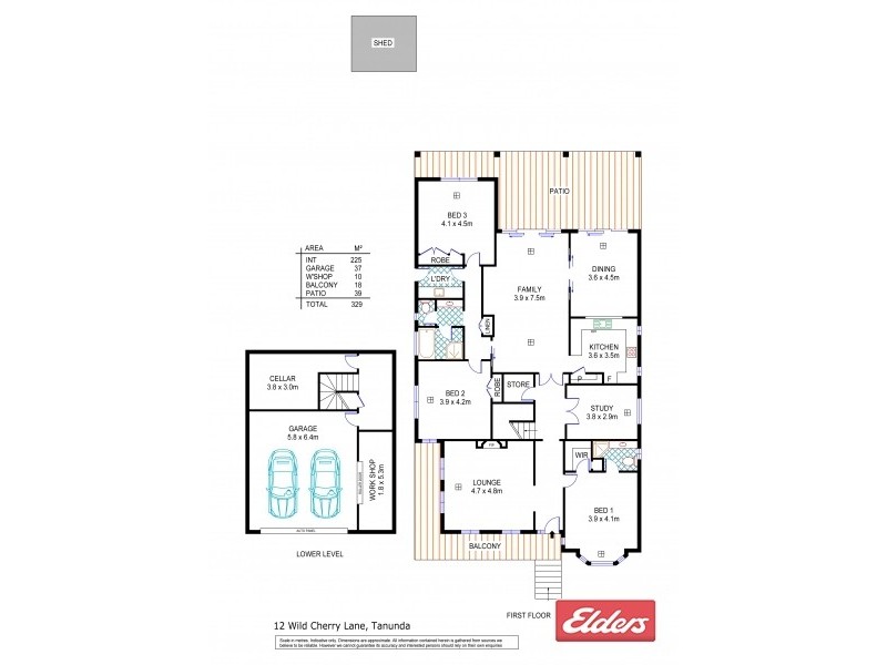 12 Wild Cherry Lane, Tanunda SA 5352 Floorplan