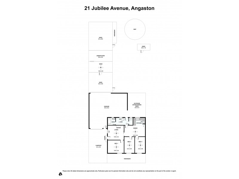 21 Jubilee Avenue, Angaston SA 5353 Floorplan
