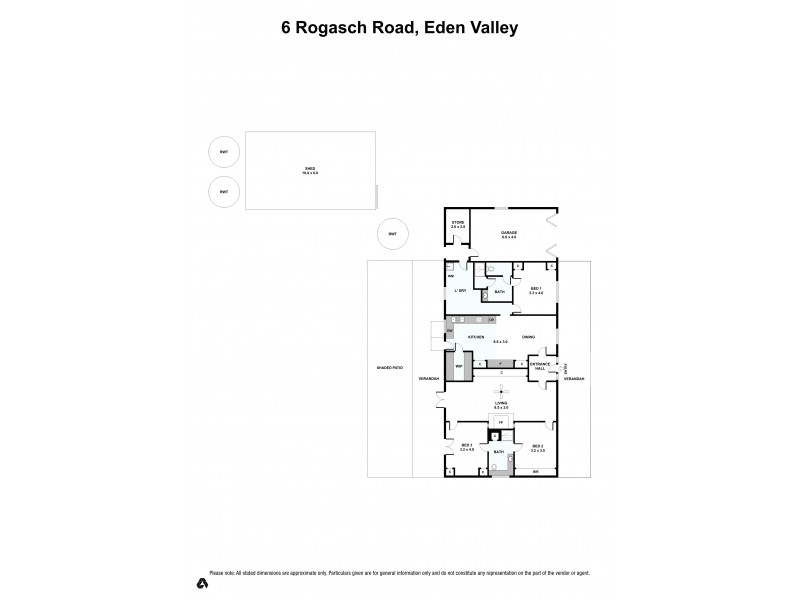 6 Rogasch Road, Eden Valley SA 5235 Floorplan