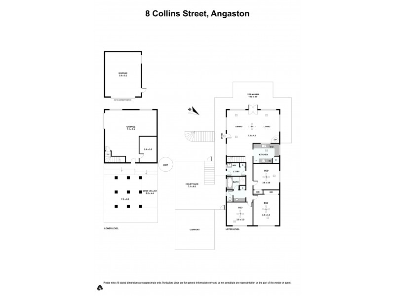 8 Collins Street, Angaston SA 5353 Floorplan