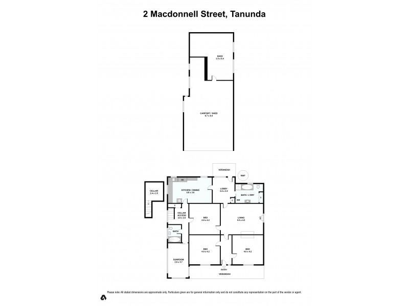 2 Macdonnell Street, Tanunda SA 5352 Floorplan