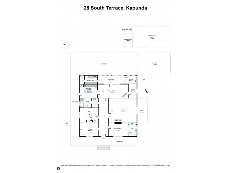28 South Terrace, Kapunda SA 5373 Floorplan