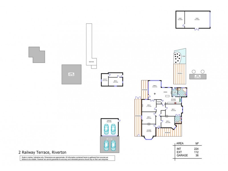 2 Railway Terrace, Riverton SA 5412 Floorplan