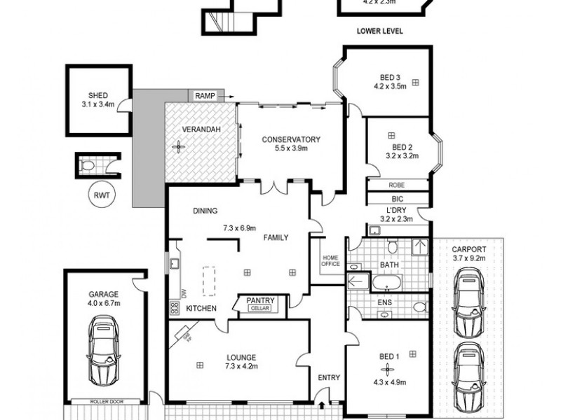 16 St Hallett Road, Tanunda SA 5352 Floorplan