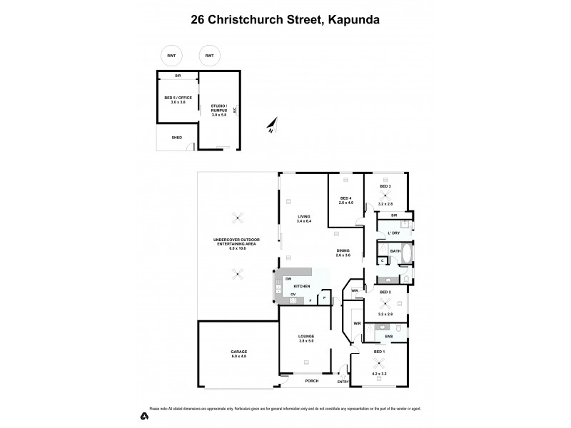 26 Christchurch Street, Kapunda SA 5373 Floorplan