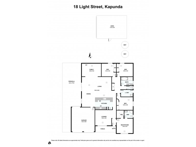18 Light Street, Kapunda SA 5373 Floorplan