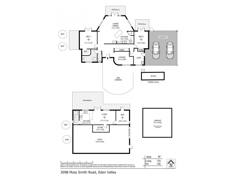 309B Moss Smith Road, Eden Valley SA 5235 Floorplan