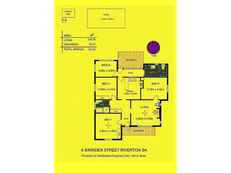6 Swinden Street, Riverton SA 5412 Floorplan