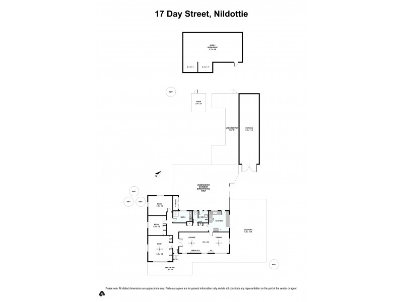 17 Day Street, Nildottie SA 5238 Floorplan
