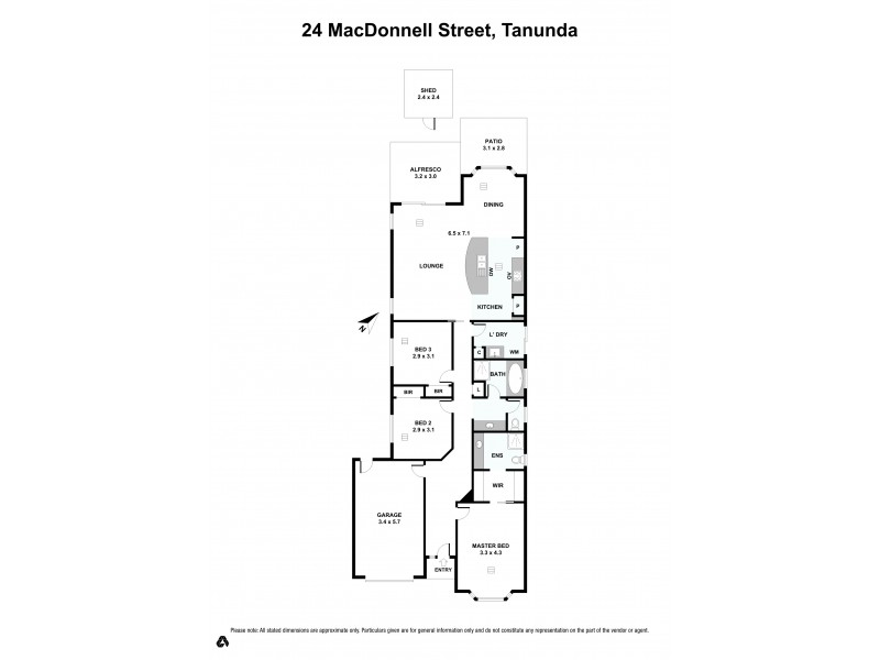 24 MacDonnell Street, Tanunda SA 5352 Floorplan