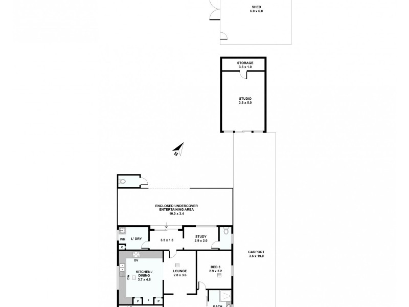 23 CENTENARY AVENUE, Nuriootpa SA 5355 Floorplan