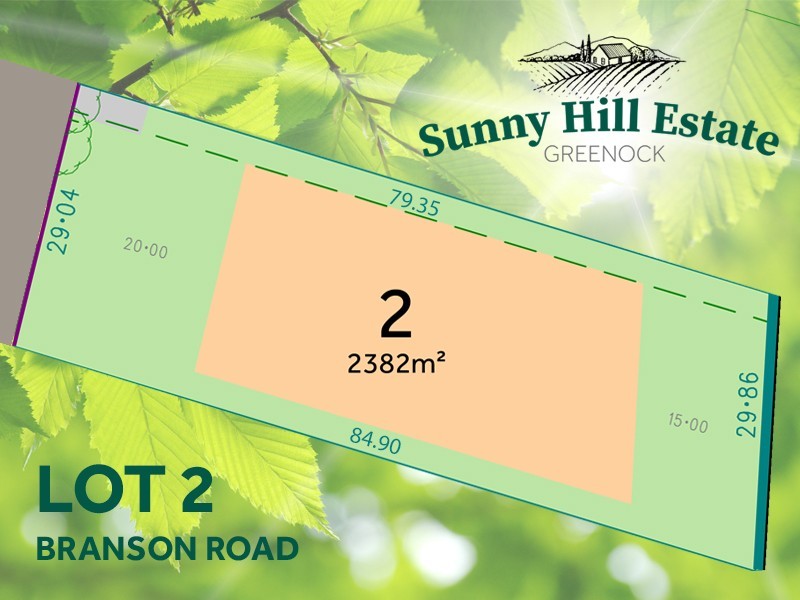 Lot 2 Branson Road, Greenock SA 5360