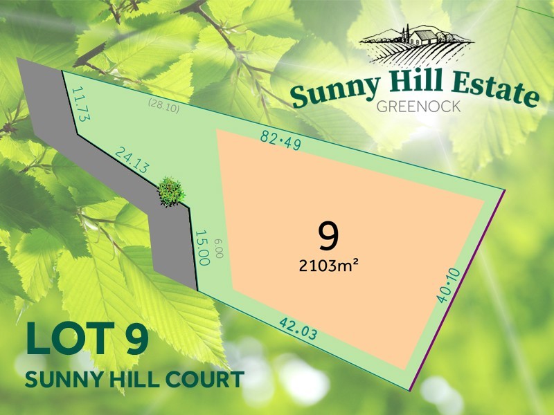 Lot 9 Sunny Hill Court, Greenock SA 5360