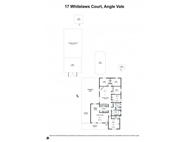 17 WHITELAWS COURT, Angle Vale SA 5117 Floorplan