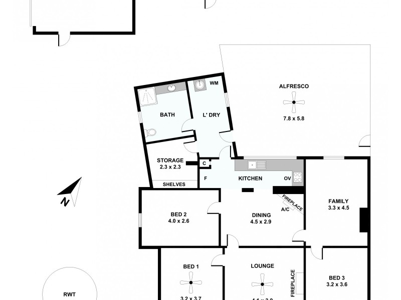 10 HARE STREET, Kapunda SA 5373 Floorplan