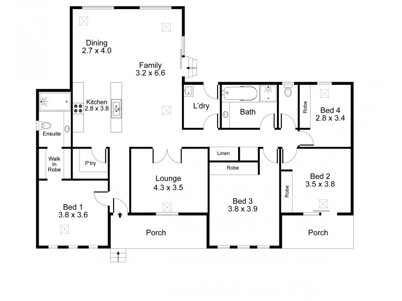 655 Hansberry Road, Kapunda SA 5373 Floorplan
