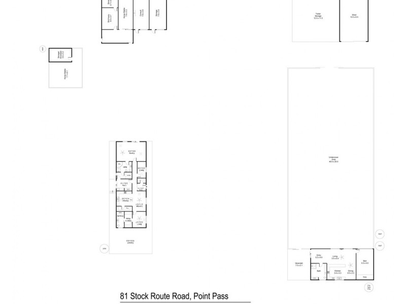 81 STOCK ROUTE ROAD (via Point Pass), Eudunda SA 5374 Floorplan