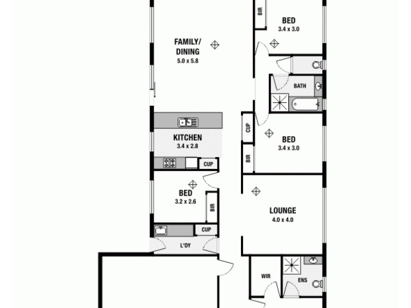 21 MAXWELL STREET, Kapunda SA 5373 Floorplan