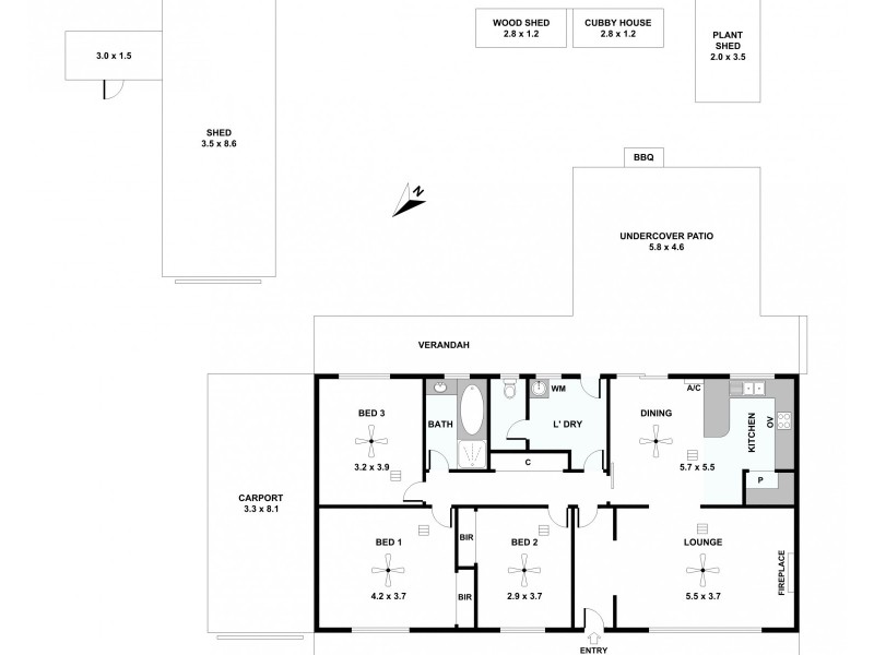 15 MAXWELL STREET, Kapunda SA 5373 Floorplan