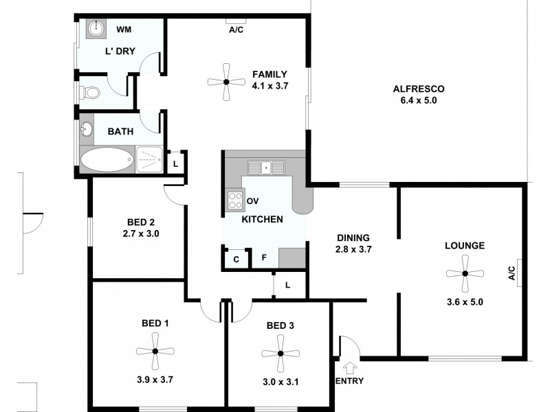 1 SIOSTROM COURT, Willaston SA 5118 Floorplan
