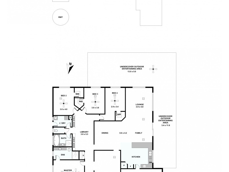 17 MONTEFIORE STREET, Kapunda SA 5373 Floorplan