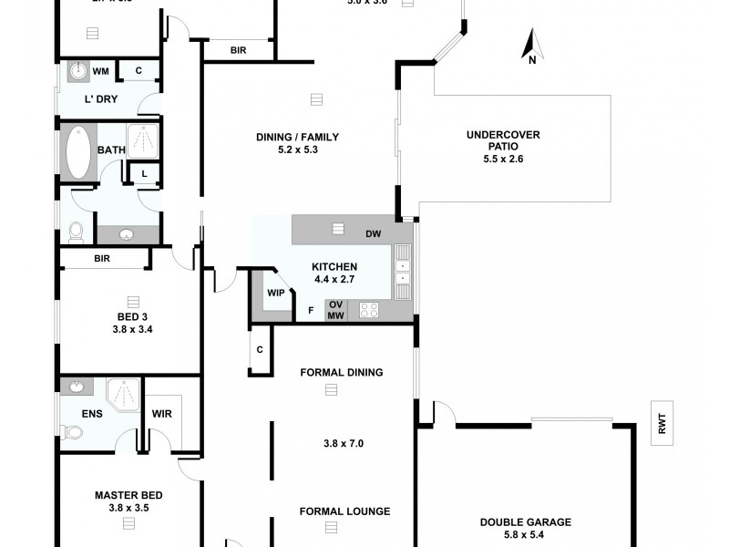 6 Lucas Street, Kapunda SA 5373 Floorplan