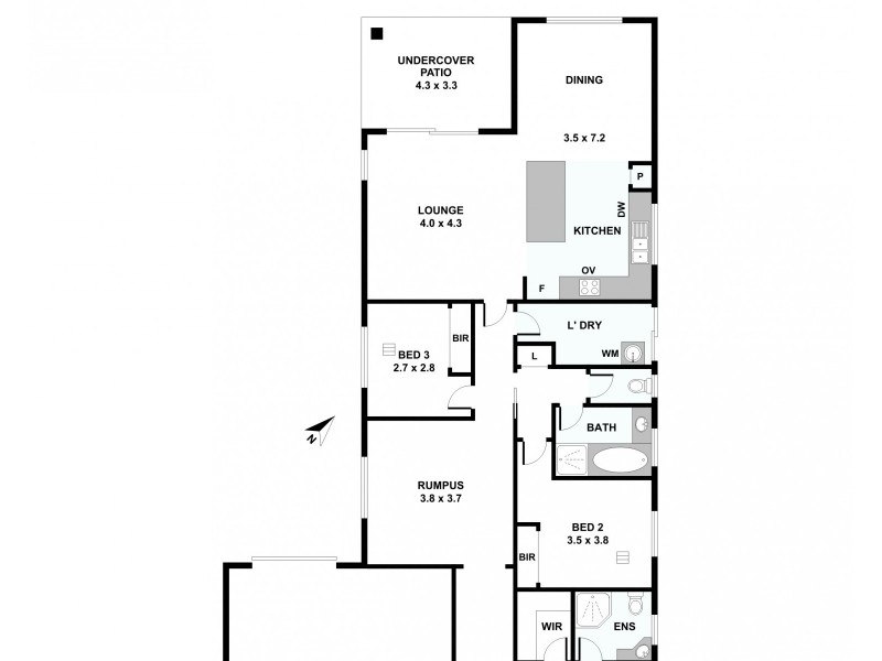 9 Alf Pellegrini Drive, Tanunda SA 5352 Floorplan