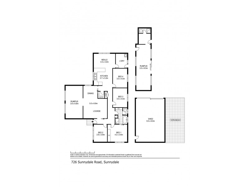 726 Sunnydale Road via Sunnydale, Swan Reach SA 5354 Floorplan