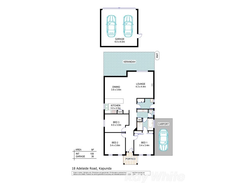 18 Adelaide Road, Kapunda SA 5373 Floorplan