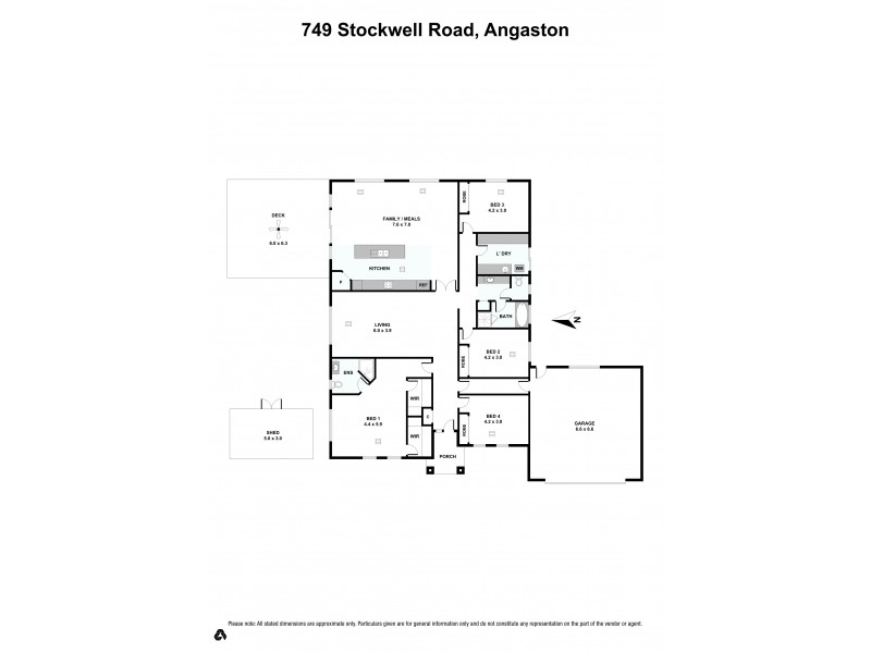 749 Stockwell Road, Angaston SA 5353 Floorplan