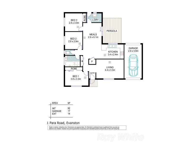 1 Para Road, Evanston SA 5116 Floorplan