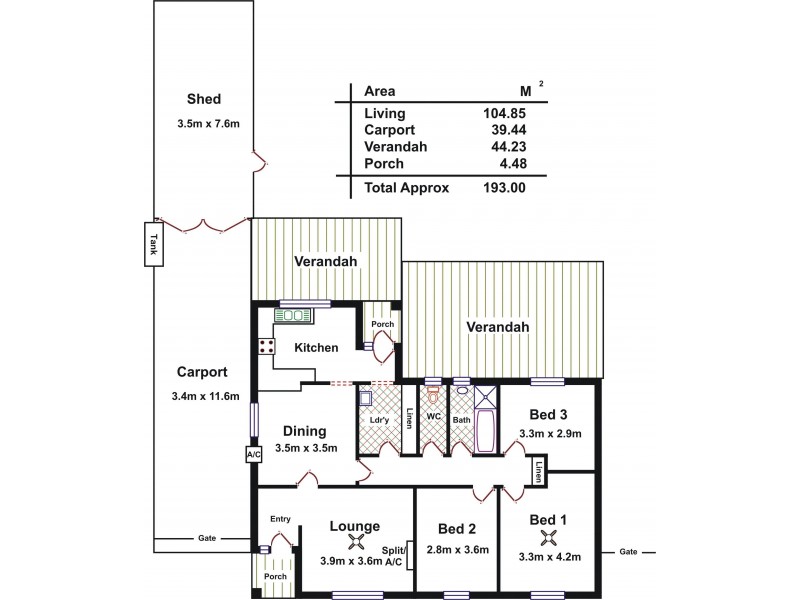 Lot 70 Rankine Street, Parafield Gardens SA 5107 Floorplan