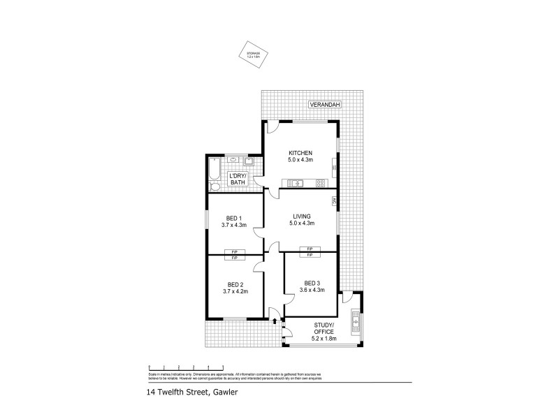 14 Twelfth Street, Gawler South SA 5118 Floorplan