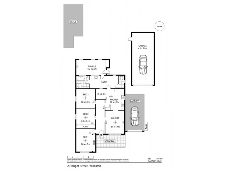 29 Bright Street, Willaston SA 5118 Floorplan