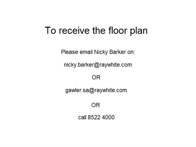 1 Rebbeck Court, Gawler East SA 5118 Floorplan