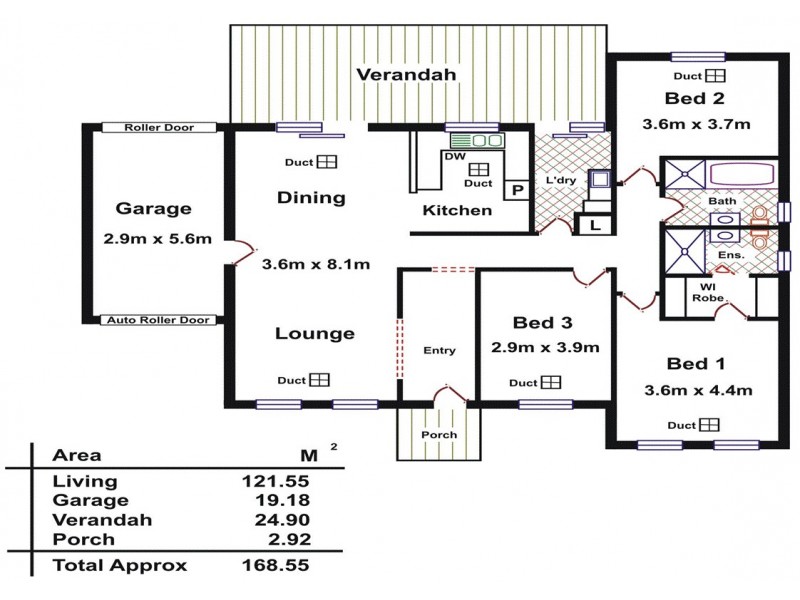 12 Bagot Court, Evanston Park SA 5116 Floorplan