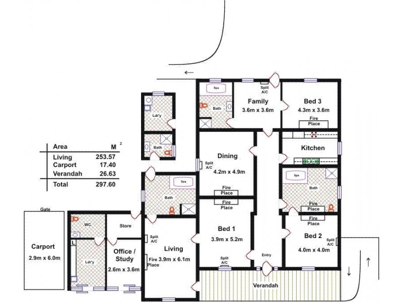 14 Jeffs Street, Kapunda SA 5373 Floorplan