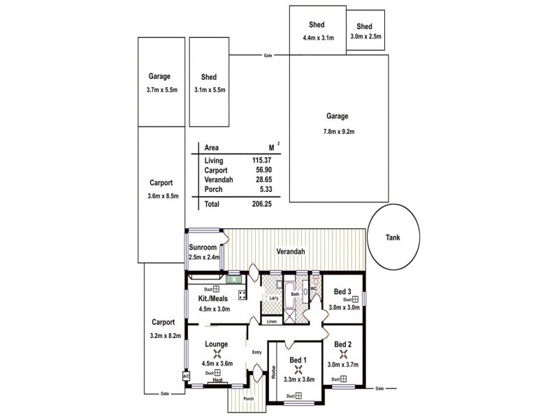 9 Twenty Second Street, Gawler South SA 5118 Floorplan