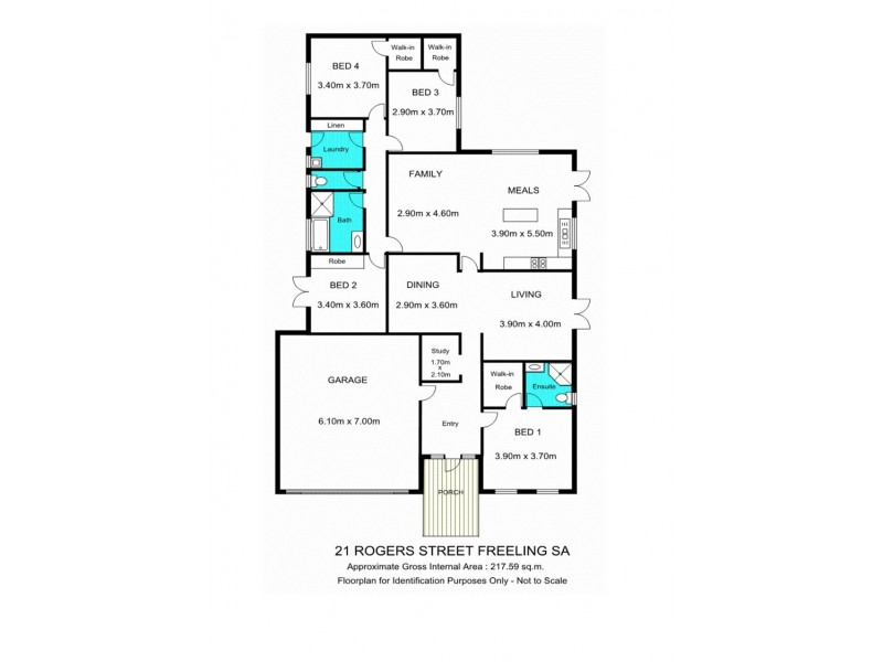 21 Rogers Street, Freeling SA 5372 Floorplan