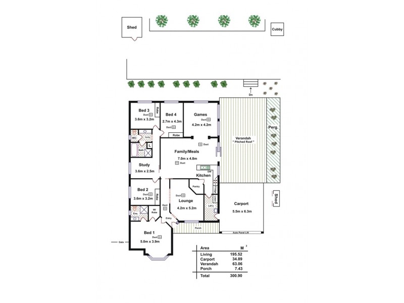 10 Robin Circuit, Hewett SA 5118 Floorplan