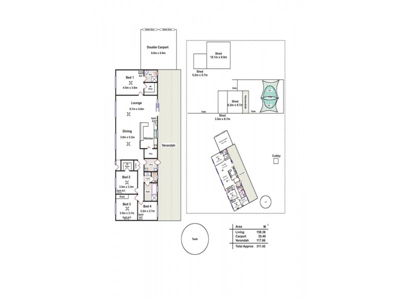 27 Reed Road, Hillier SA 5116 Floorplan