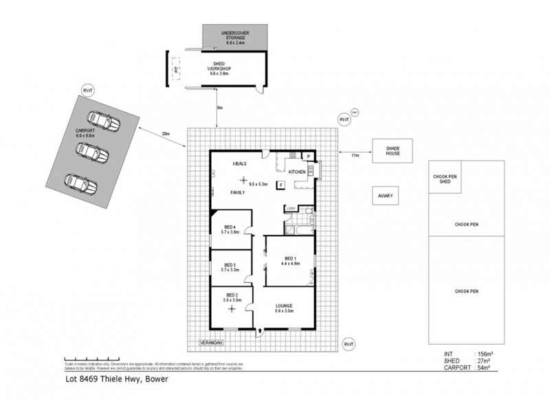 8469 Thiele Highway, Bower SA 5374 Floorplan
