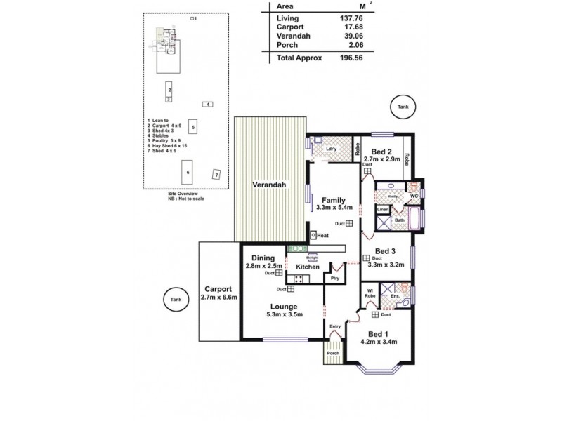 1020 Verner Road, Reeves Plains SA 5502 Floorplan
