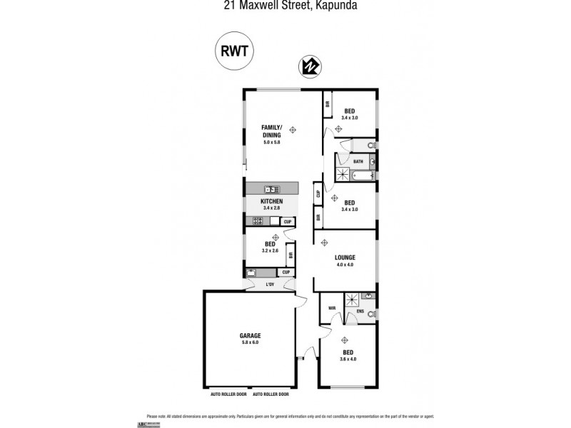 21 Maxwell Street, Kapunda SA 5373 Floorplan