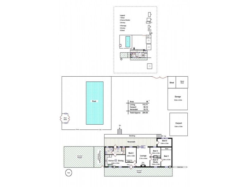 141 Balmoral Road, Kalbeeba SA 5118 Floorplan